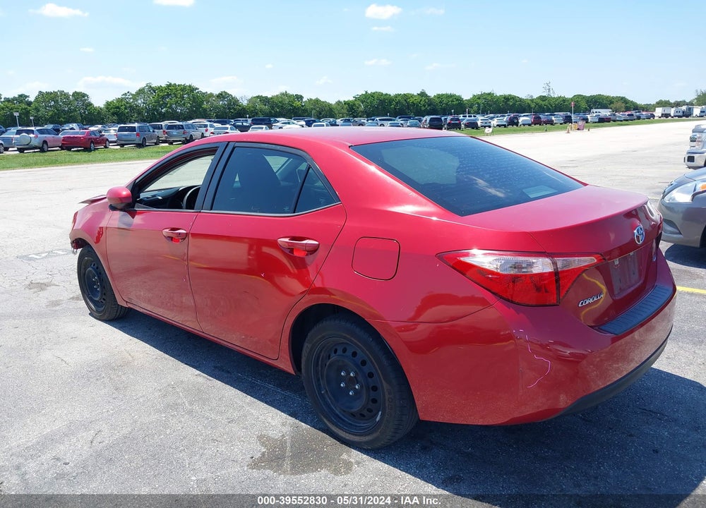 2017 TOYOTA COROLLA LE VIN: 5YFBURHE5HP718162