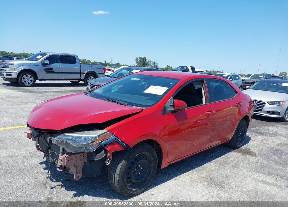 2017 TOYOTA COROLLA LE VIN: 5YFBURHE5HP718162