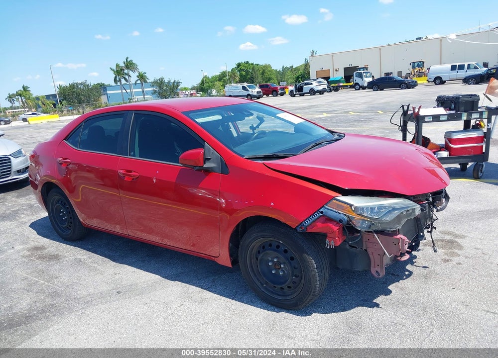 2017 TOYOTA COROLLA LE VIN: 5YFBURHE5HP718162