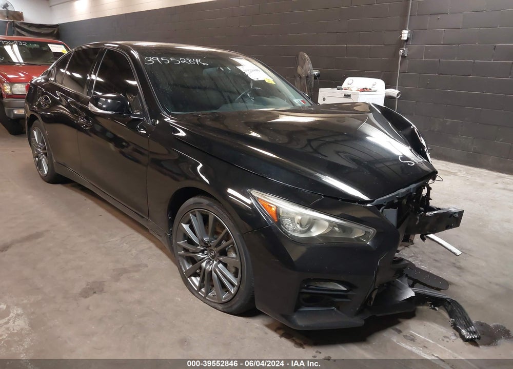 2016 INFINITI Q50 3.0T RED SPORT 400 VIN: JN1FV7AR3GM450779