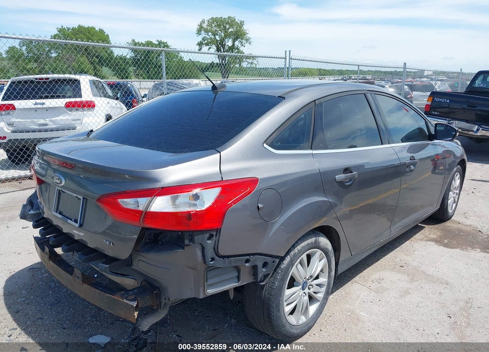 2012 FORD FOCUS SEL VIN: 1FAHP3H20CL337203