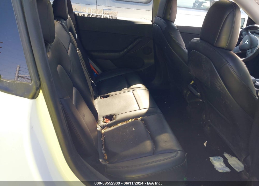 2021 TESLA MODEL Y LONG RANGE DUAL MOTOR ALL-WHEEL DRIVE VIN: 5YJYGDEE3MF300715