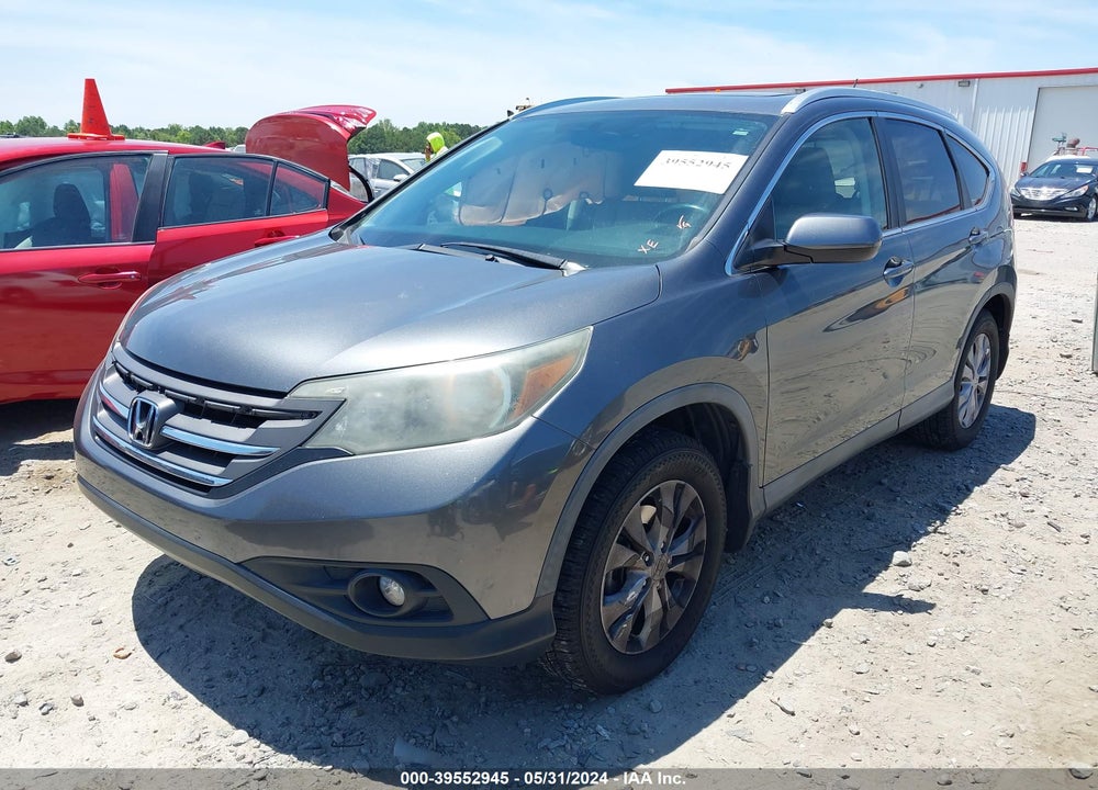 2012 HONDA CR-V EX-L VIN: 2HKRM3H71CH501257