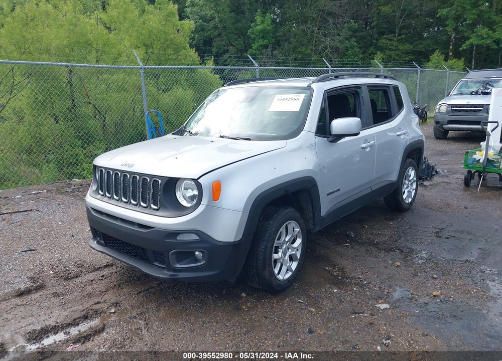 2017 JEEP RENEGADE LATITUDE 4X4 VIN: ZACCJBBB4HPE62104