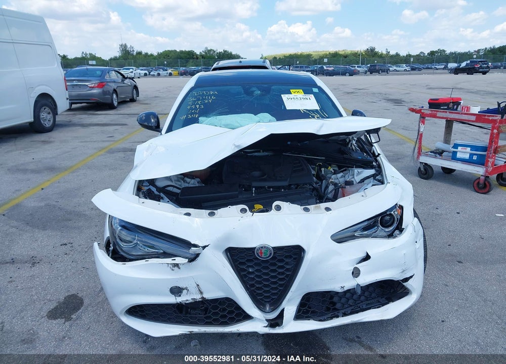 2020 ALFA ROMEO GIULIA RWD VIN: ZARFAMAN9L7634983