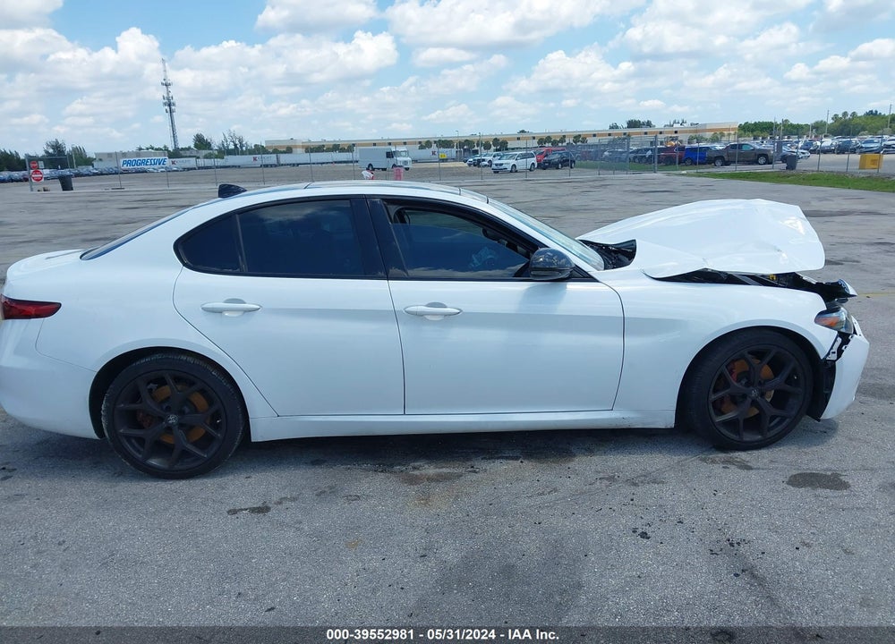 2020 ALFA ROMEO GIULIA RWD VIN: ZARFAMAN9L7634983