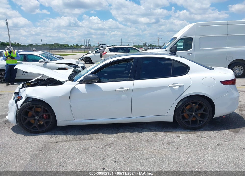 2020 ALFA ROMEO GIULIA RWD VIN: ZARFAMAN9L7634983