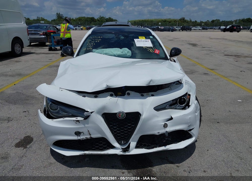 2020 ALFA ROMEO GIULIA RWD VIN: ZARFAMAN9L7634983