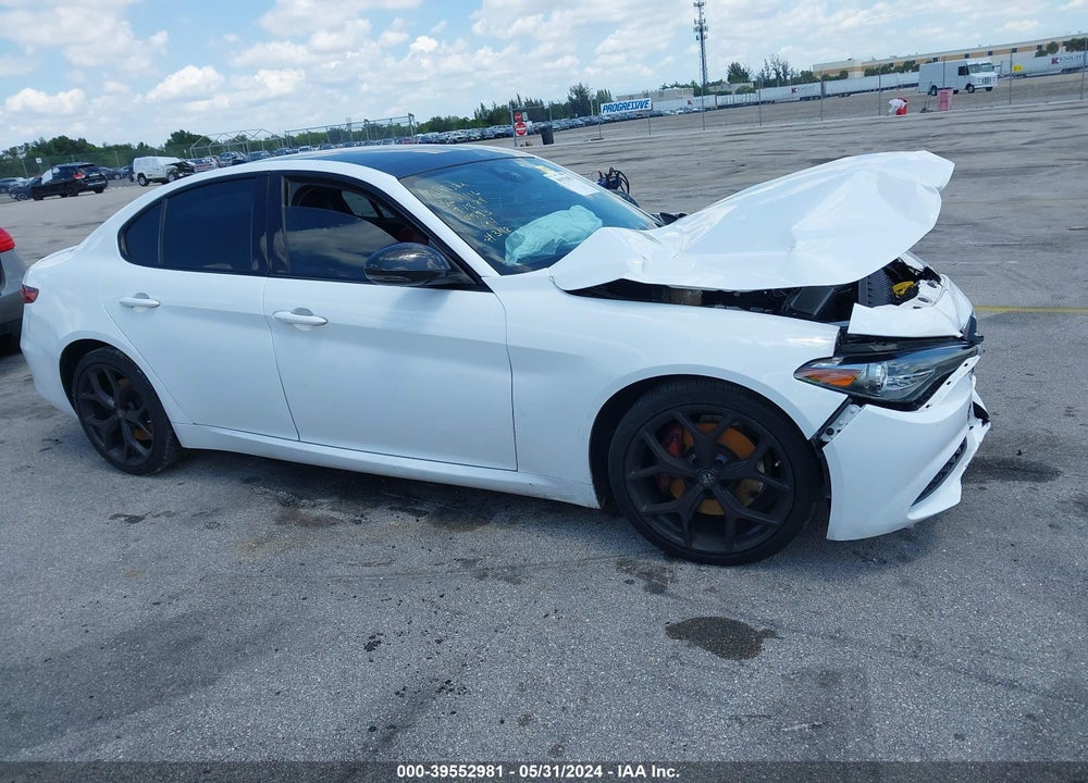 2020 ALFA ROMEO GIULIA RWD VIN: ZARFAMAN9L7634983