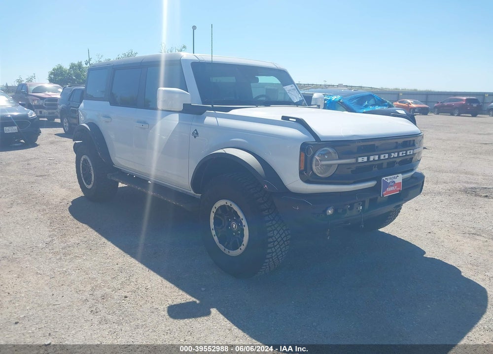 2024 FORD BRONCO OUTER BANKS VIN: 1FMEE8BP4RLA43831