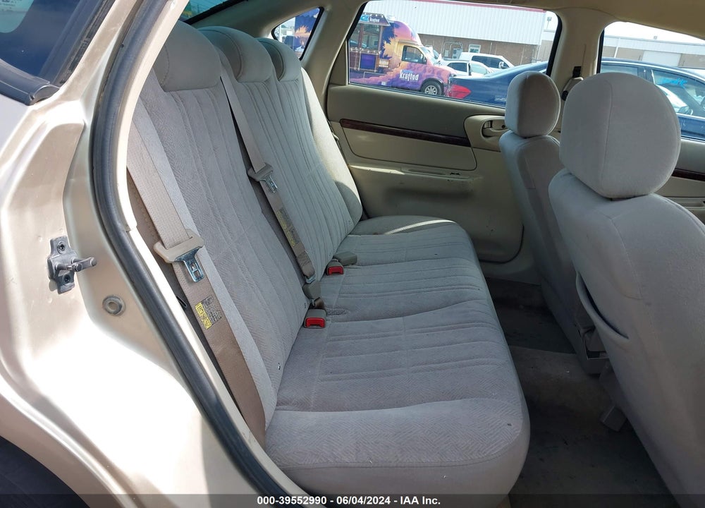 2004 CHEVROLET IMPALA VIN: 2G1WF52E649188087