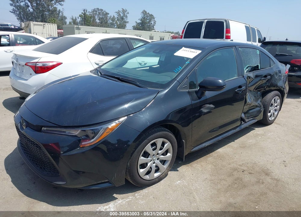 2022 TOYOTA COROLLA LE VIN: 5YFEPMAEXNP298637