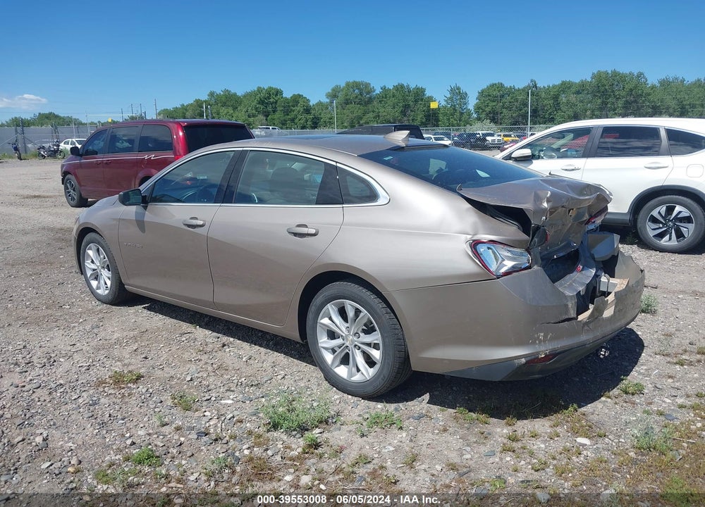 2022 CHEVROLET MALIBU FWD LT VIN: 1G1ZD5ST5NF115044