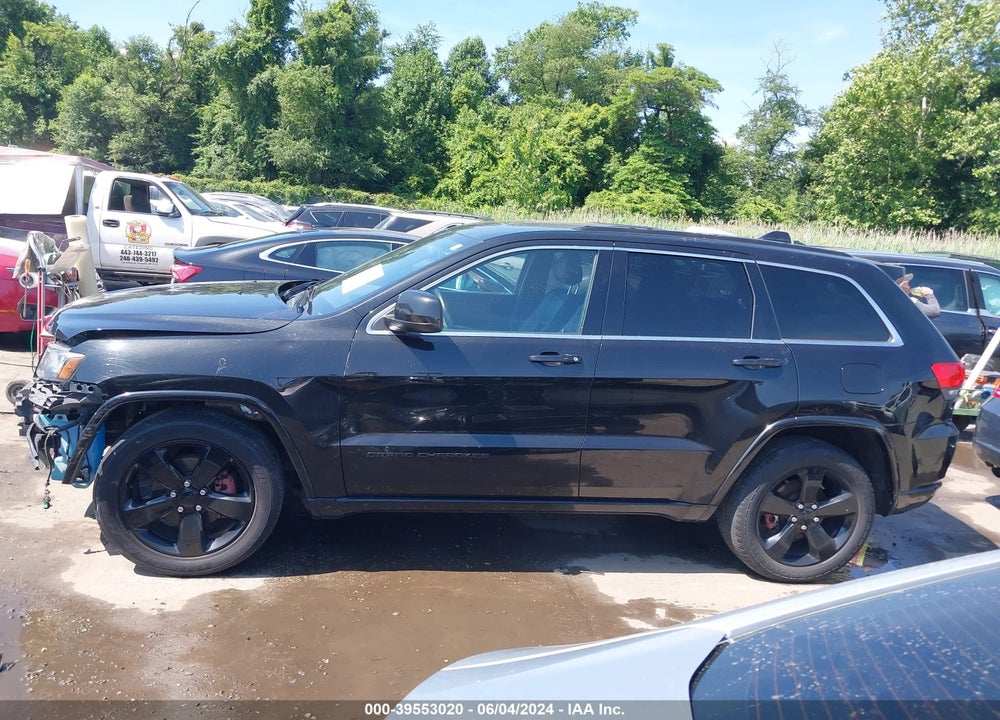 2015 JEEP GRAND CHEROKEE ALTITUDE VIN: 1C4RJFAG9FC660838