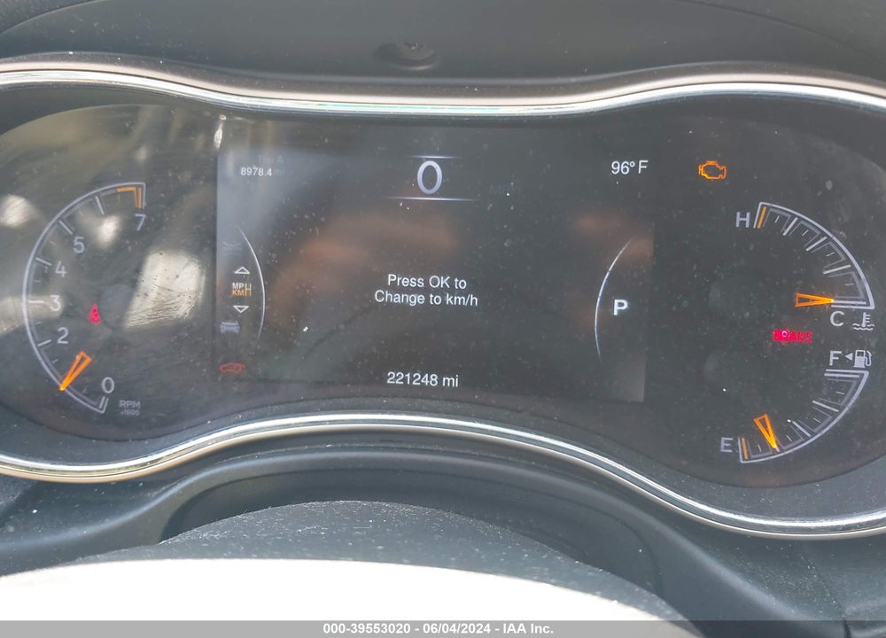 2015 JEEP GRAND CHEROKEE ALTITUDE VIN: 1C4RJFAG9FC660838