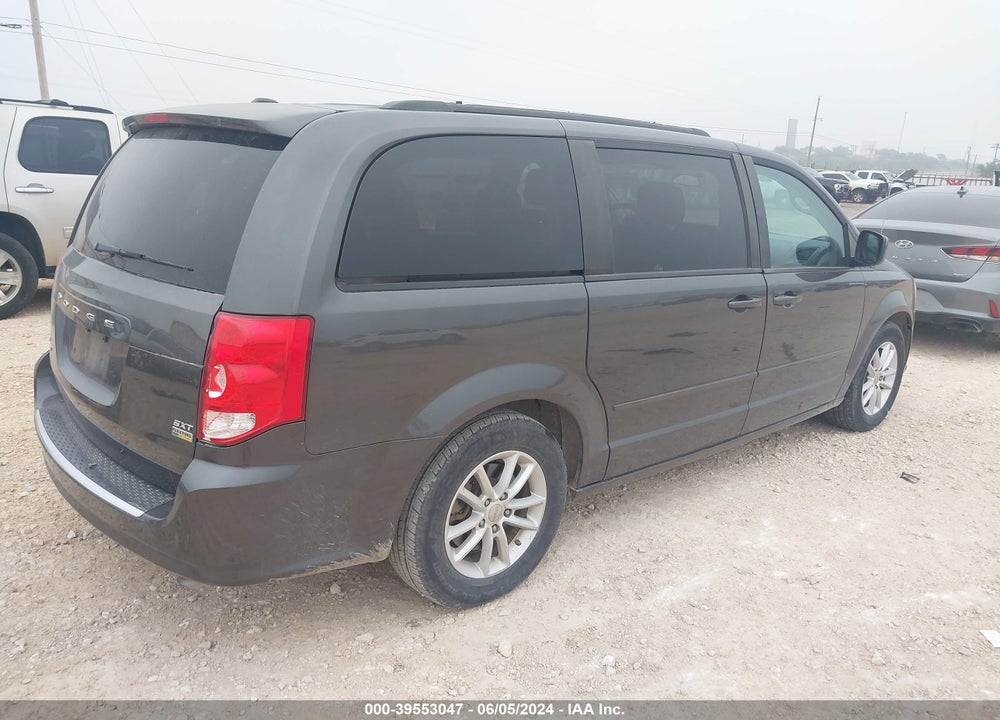 2016 DODGE GRAND CARAVAN SXT VIN: 2C4RDGCGXGR388321