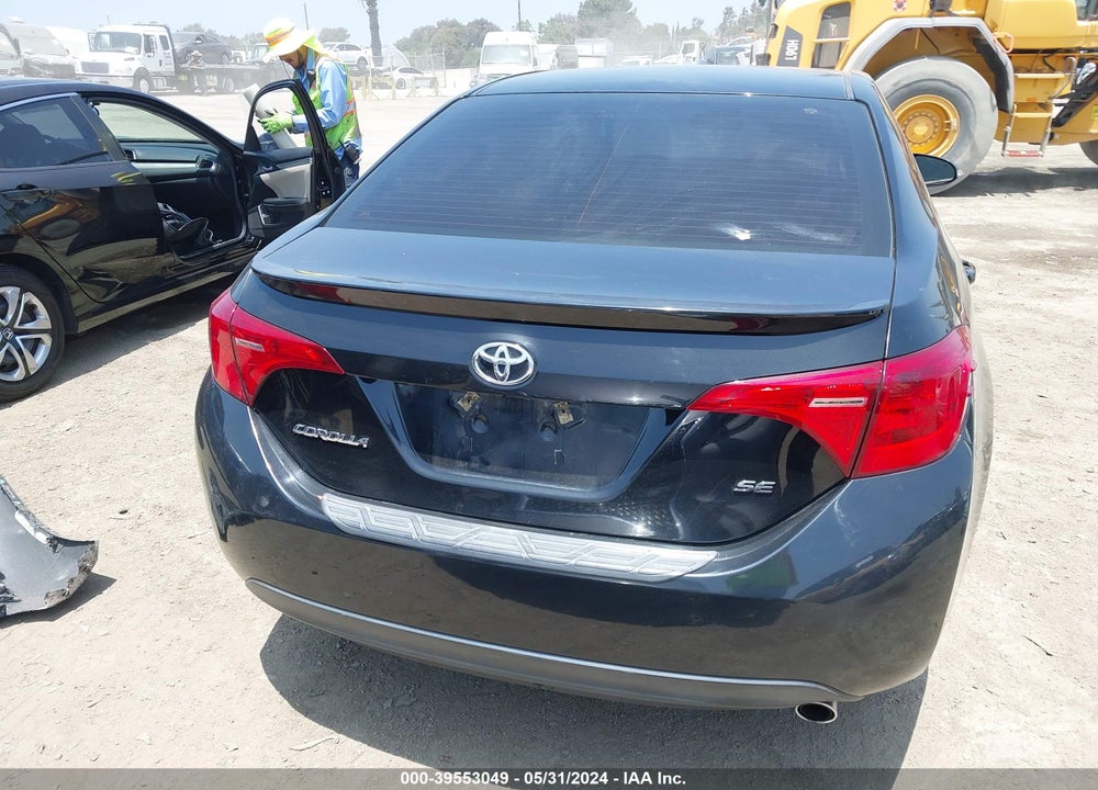 2019 TOYOTA COROLLA SE VIN: 2T1BURHE1KC155618