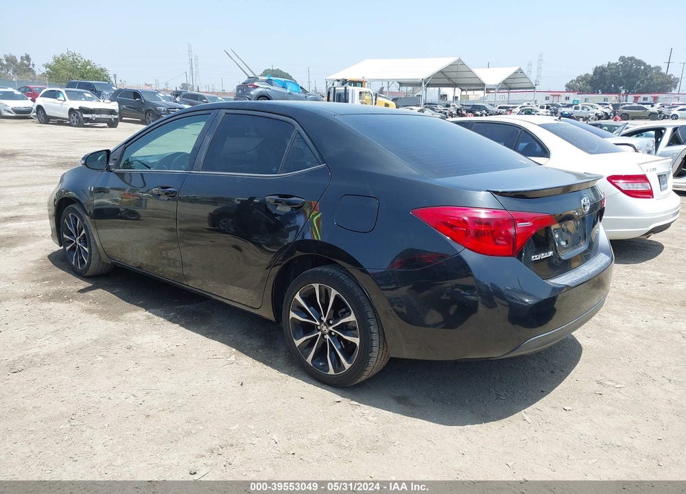 2019 TOYOTA COROLLA SE VIN: 2T1BURHE1KC155618