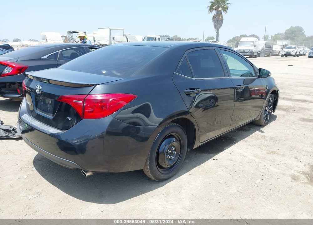2019 TOYOTA COROLLA SE VIN: 2T1BURHE1KC155618