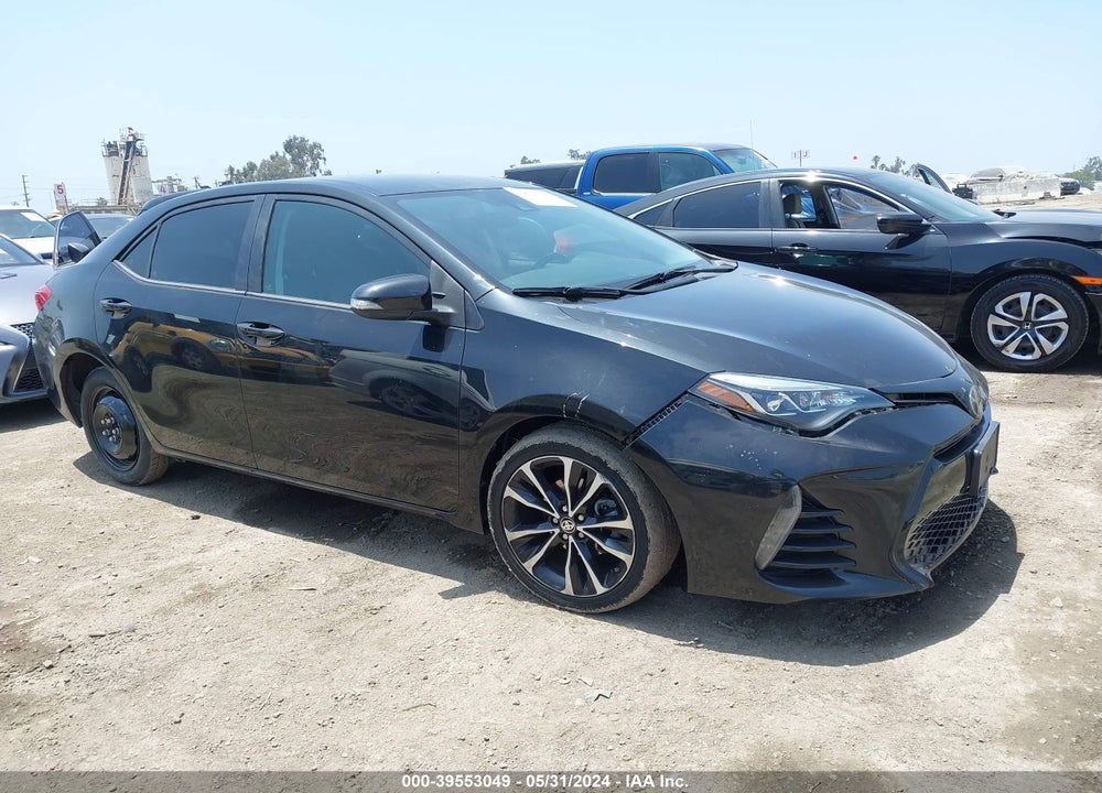 2019 TOYOTA COROLLA SE VIN: 2T1BURHE1KC155618