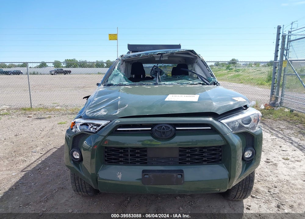 2022 TOYOTA 4RUNNER TRAIL SPECIAL EDITION VIN: JTETU5JR5N6064675