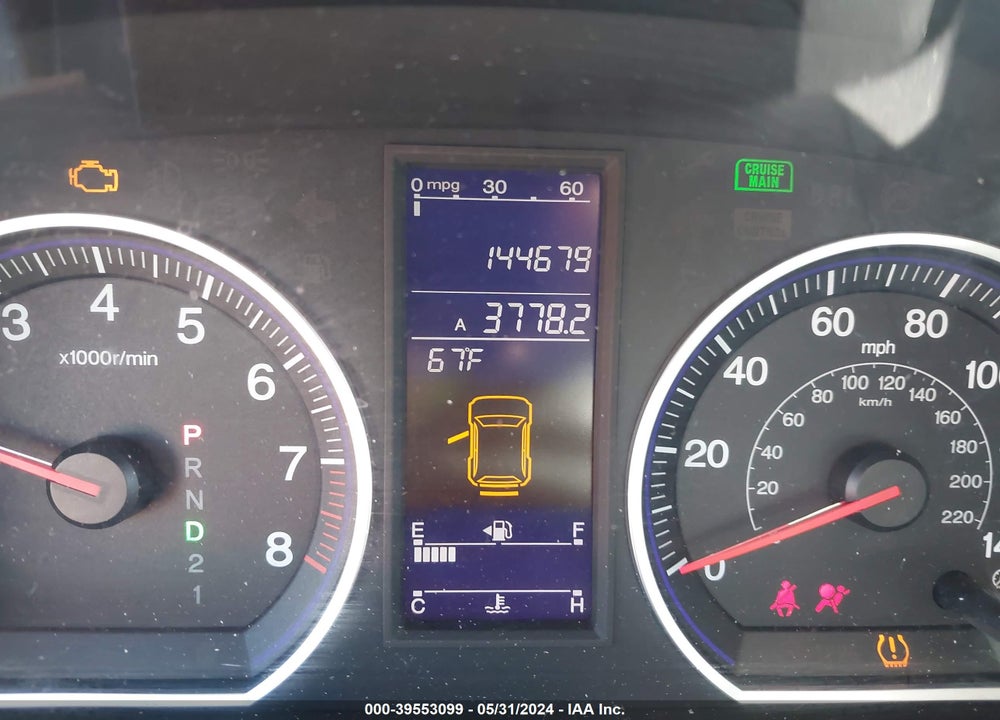 2010 HONDA CR-V EX-L VIN: 5J6RE4H78AL090641