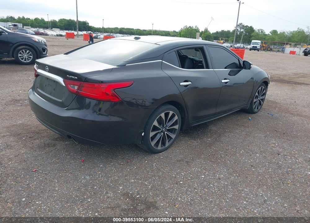 2016 NISSAN MAXIMA 3.5 PLATINUM VIN: 1N4AA6AP2GC391313
