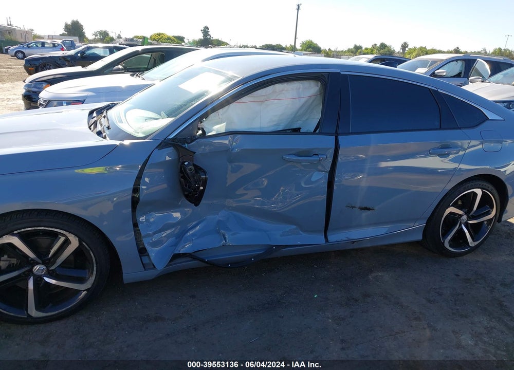2022 HONDA ACCORD SPORT VIN: 1HGCV1F35NA000455