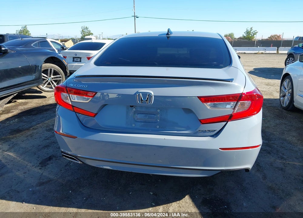 2022 HONDA ACCORD SPORT VIN: 1HGCV1F35NA000455