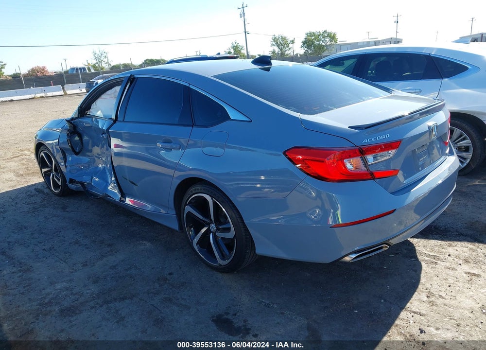 2022 HONDA ACCORD SPORT VIN: 1HGCV1F35NA000455