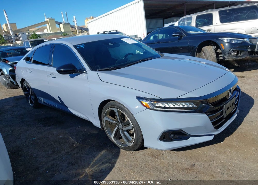 2022 HONDA ACCORD SPORT VIN: 1HGCV1F35NA000455