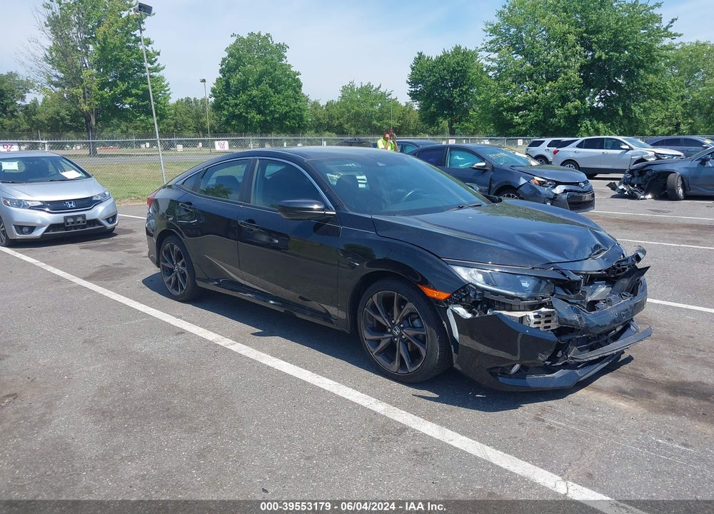 2020 HONDA CIVIC SPORT VIN: 19XFC2F8XLE214404