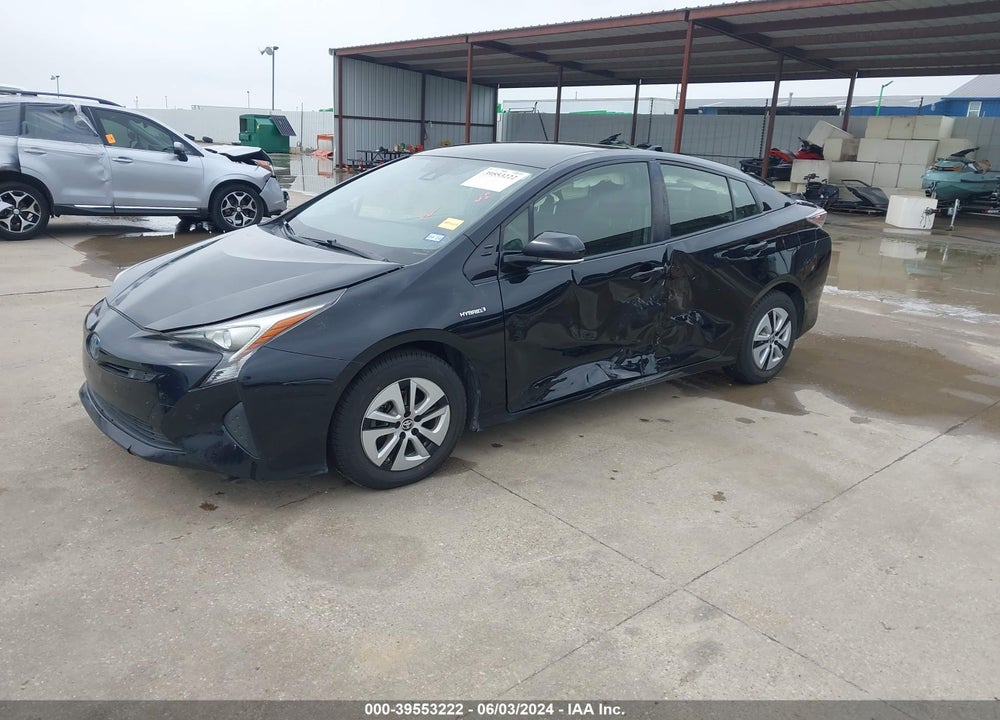 2018 TOYOTA PRIUS TWO VIN: JTDKBRFUXJ3581976