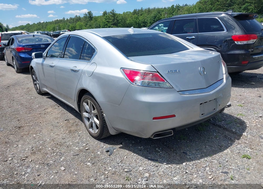 2012 ACURA TL 3.5 VIN: 19UUA8F29CA020219