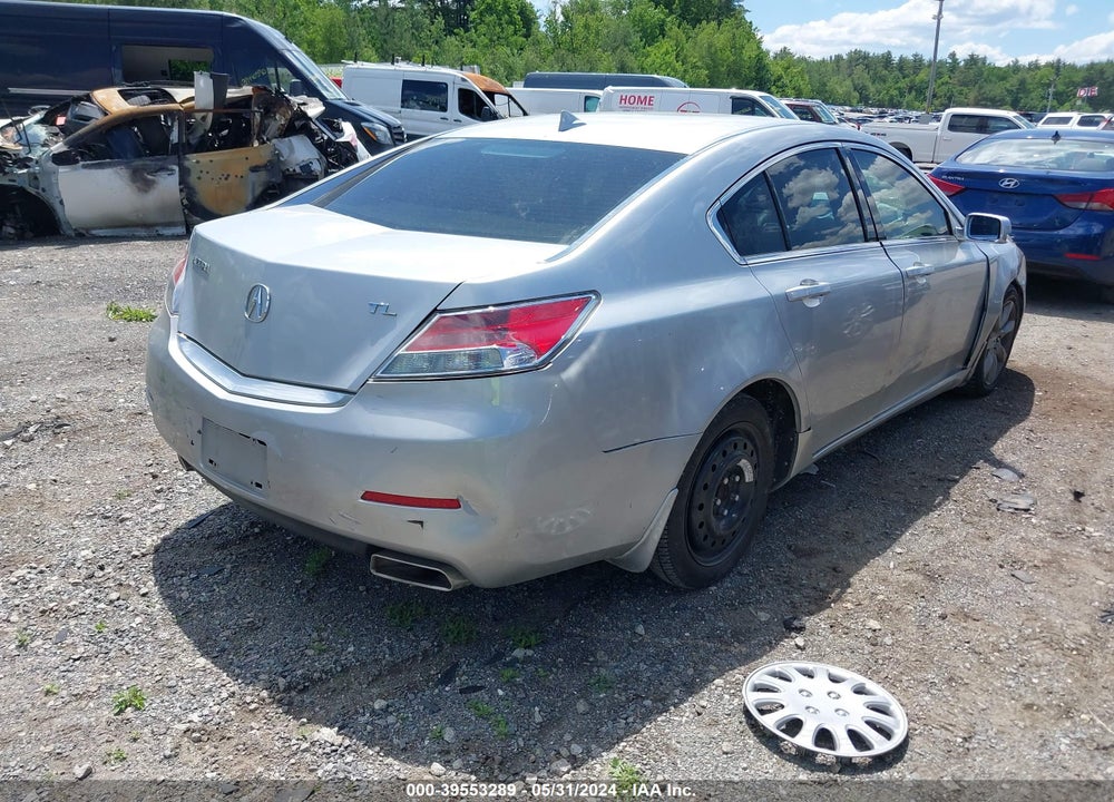 2012 ACURA TL 3.5 VIN: 19UUA8F29CA020219