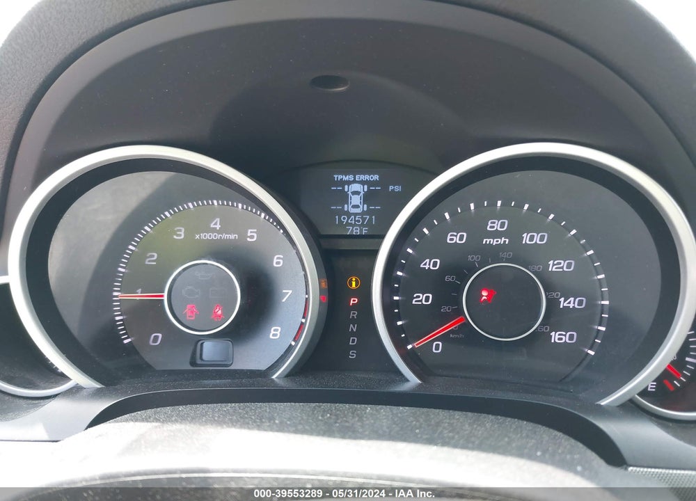 2012 ACURA TL 3.5 VIN: 19UUA8F29CA020219