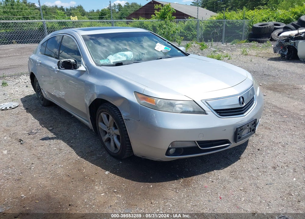 2012 ACURA TL 3.5 VIN: 19UUA8F29CA020219