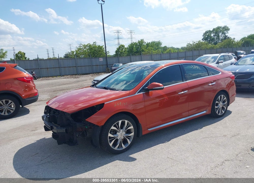 2015 HYUNDAI SONATA LIMITED 2.0T VIN: 5NPE34AB2FH169419
