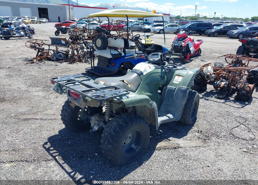 2022 HONDA TRX420 FM VIN: 1HFTE40K7N4801022