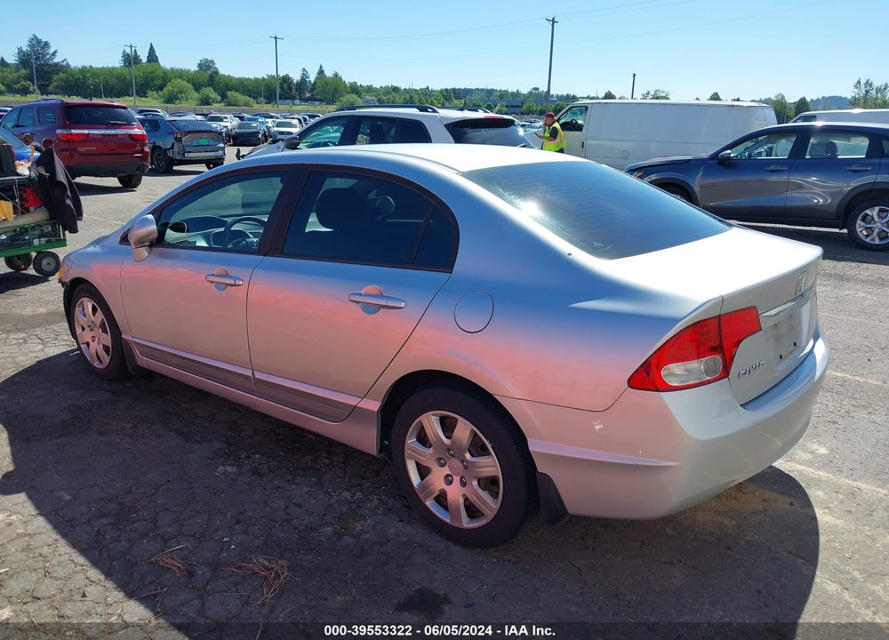 2009 HONDA CIVIC VIN: 19XFA16559E047187