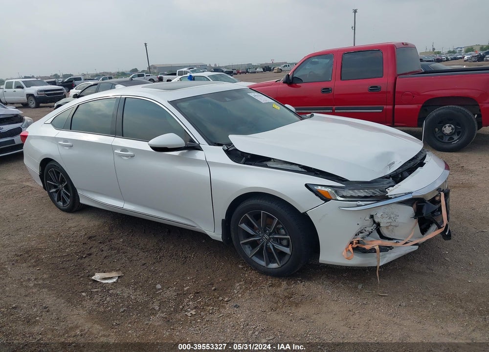 2021 HONDA ACCORD EX-L VIN: 1HGCV1F57MA026832