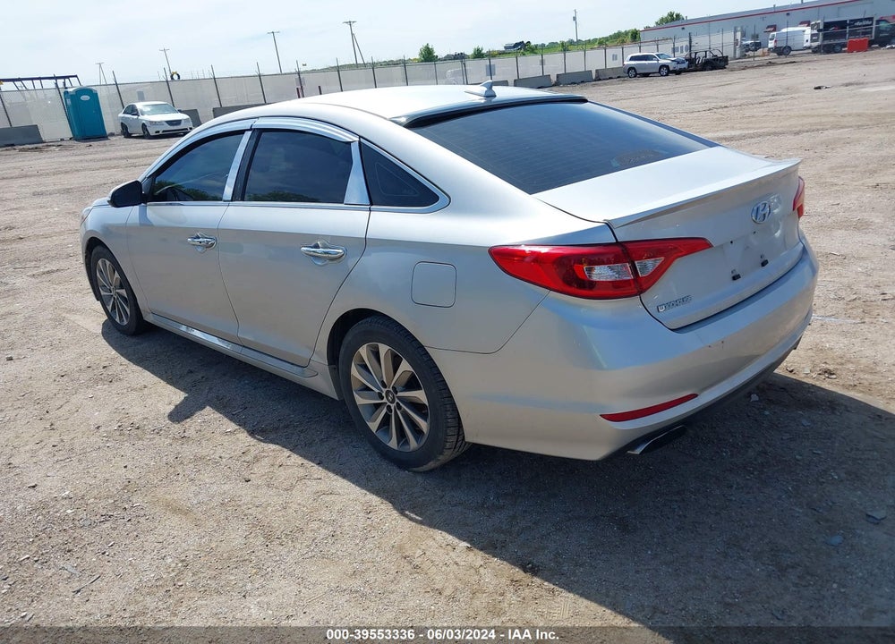 2017 HYUNDAI SONATA SPORT VIN: 5NPE34AF8HH439808
