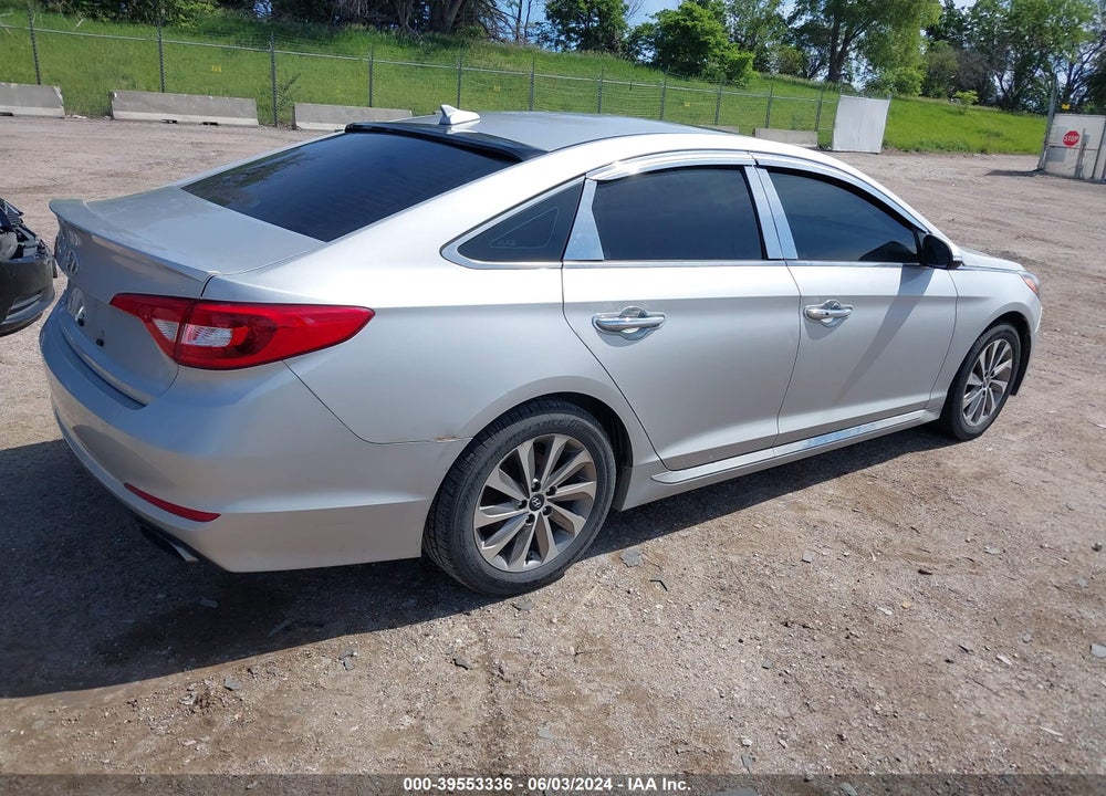 2017 HYUNDAI SONATA SPORT VIN: 5NPE34AF8HH439808