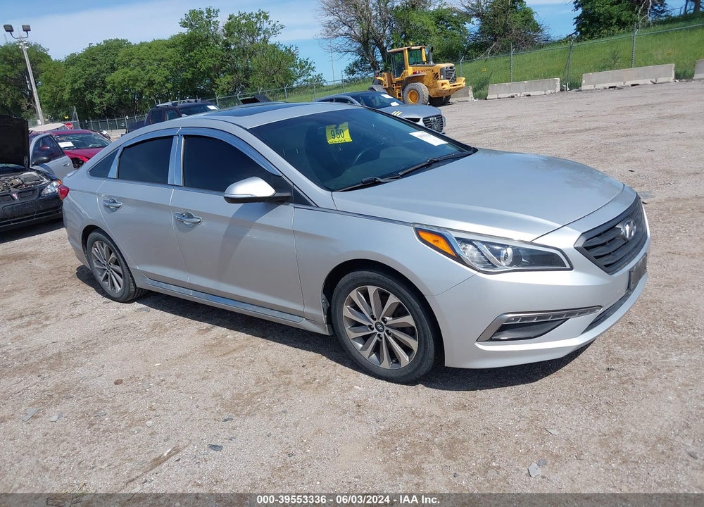 2017 HYUNDAI SONATA SPORT VIN: 5NPE34AF8HH439808
