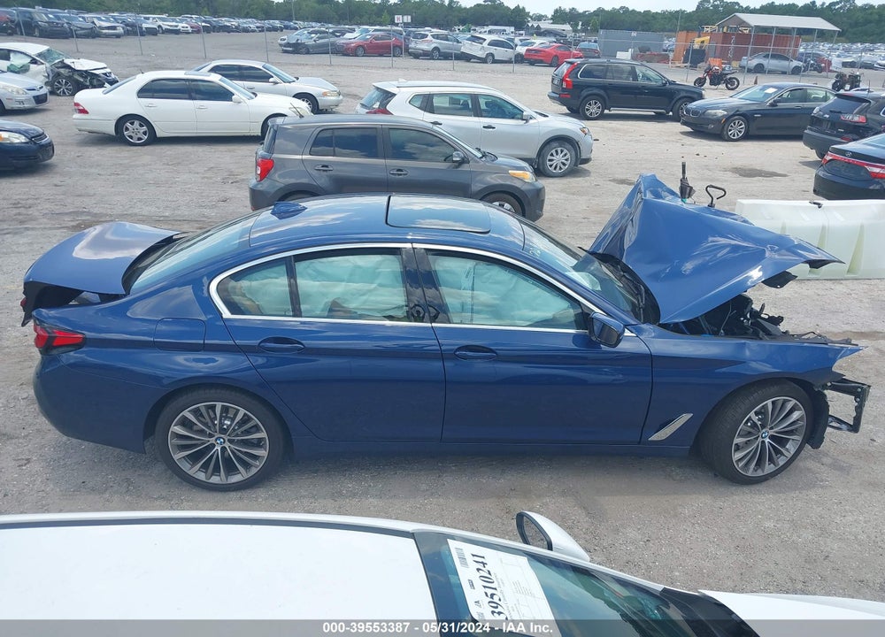 2022 BMW 530 I VIN: WBA53BH01NWX55799