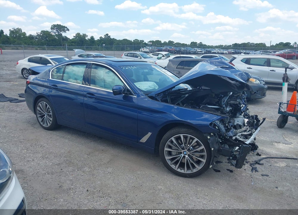 2022 BMW 530 I VIN: WBA53BH01NWX55799