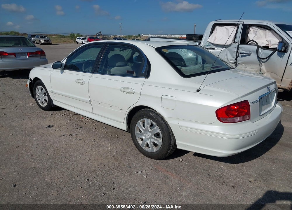 2005 HYUNDAI SONATA GL VIN: KMHWF25S55A176375
