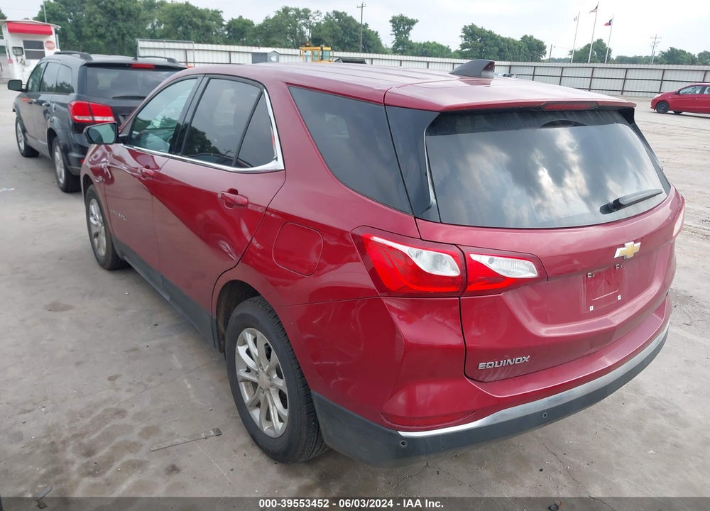 2020 CHEVROLET EQUINOX FWD LT 1.5L TURBO VIN: 2GNAXKEVXL6281520