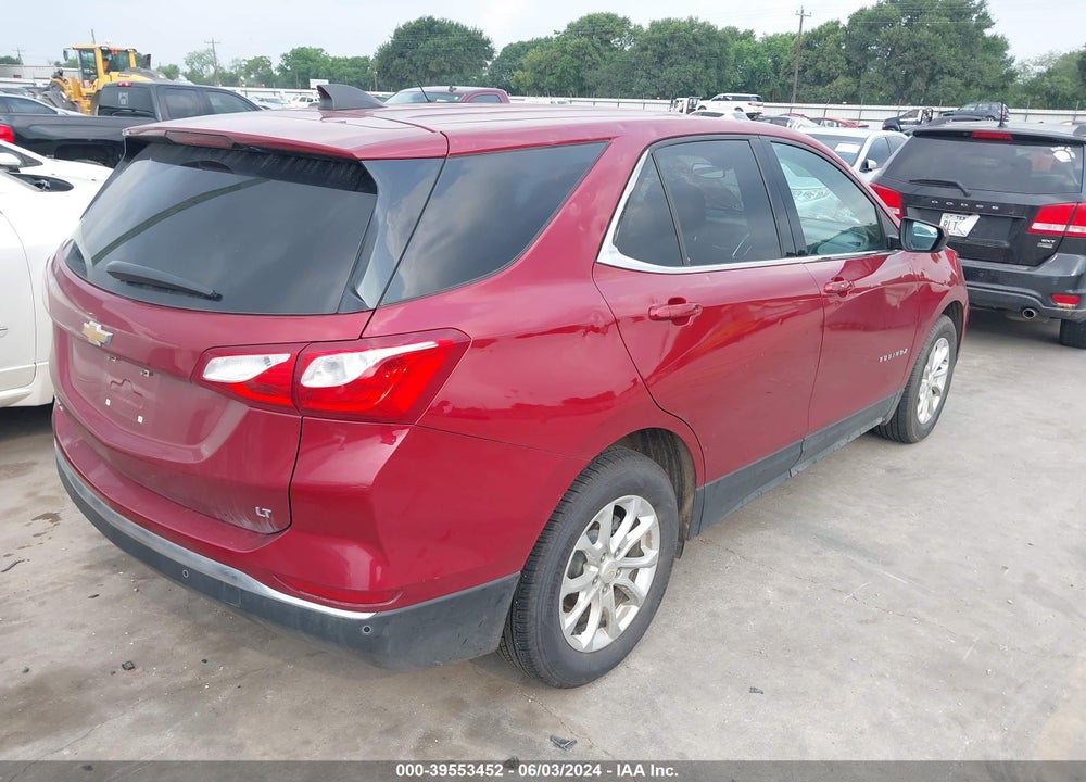 2020 CHEVROLET EQUINOX FWD LT 1.5L TURBO VIN: 2GNAXKEVXL6281520