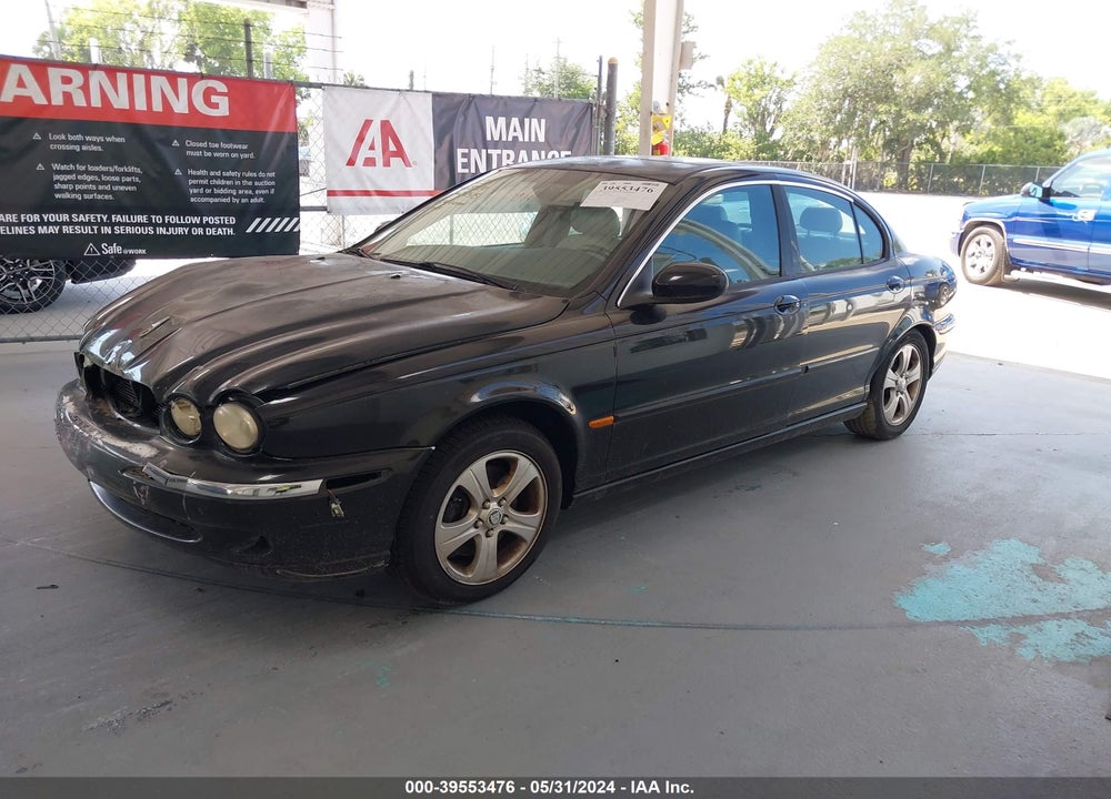 2002 JAGUAR X-TYPE 3.0L VIN: SAJEA51C62WC12415